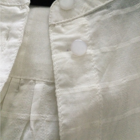 Long textured off white blouse - Picture 6 of 10